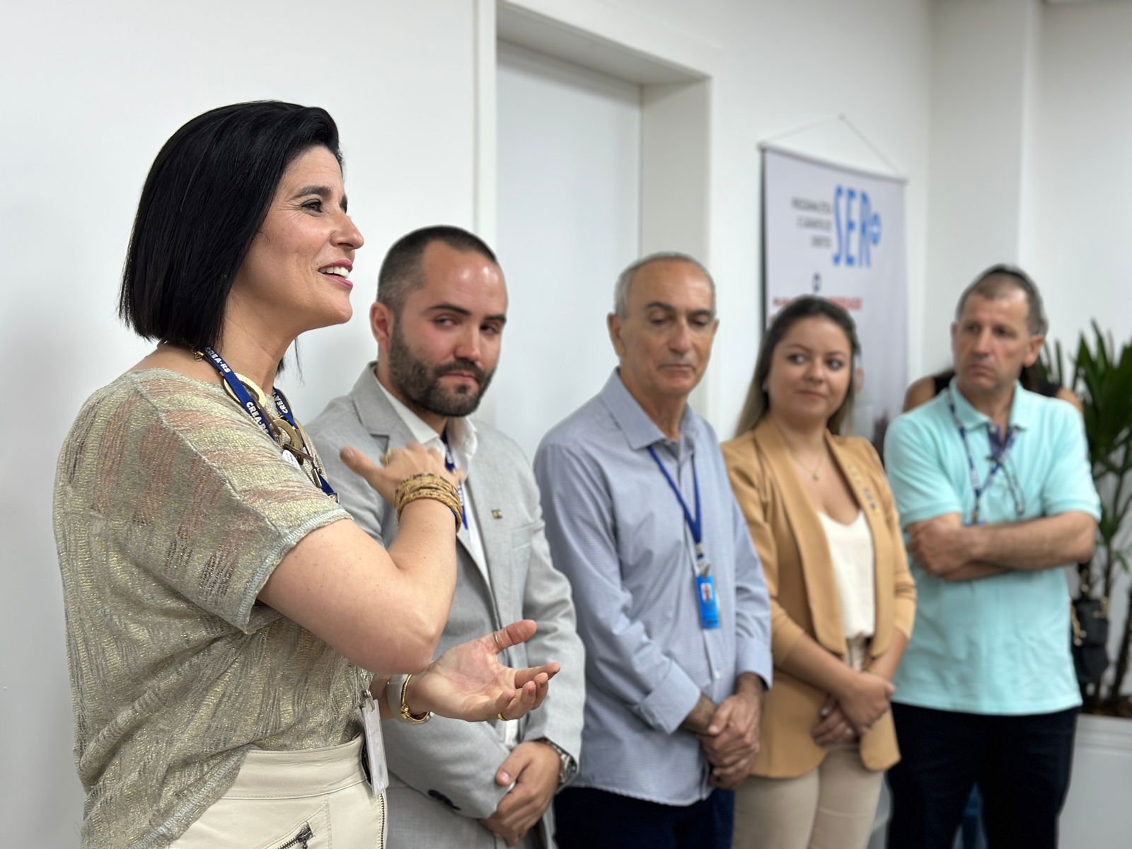 A presidente, Eng. Amb. Nanci Walter, não escondeu o orgulho de concretizar a reforma completa da Inspetoria